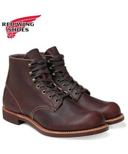レッドウィング Red Wing ブーツ ブラックスミス メンズ Blacksmith Round Toe Dワイズ ブラウン 3340 レッドウィング Redwingshoes Magaseek