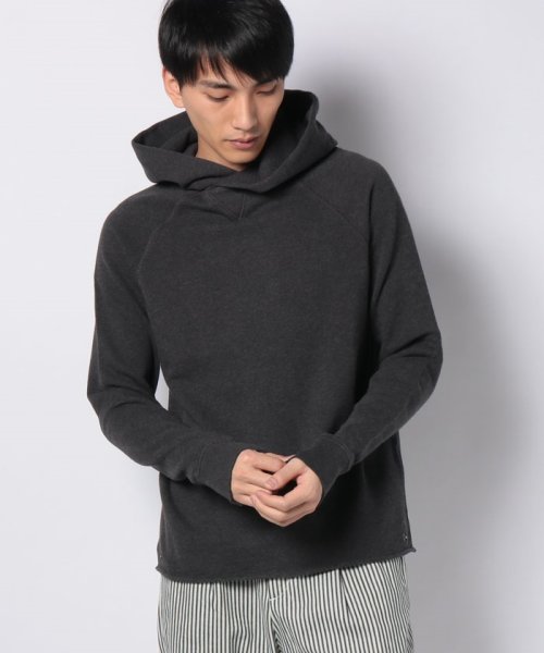 LEVI’S OUTLET(リーバイスアウトレット)/LMC UNHEMMED HOODIE OBSIDIAN HEATHER/ブラック系