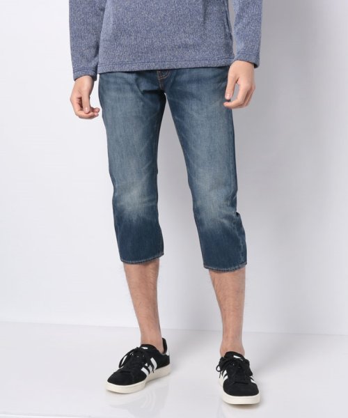 LEVI’S OUTLET(リーバイスアウトレット)/505T REGULAR FIT CROP MAKO WARP COOL/ミディアムインディゴ