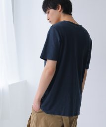 osharewalker(オシャレウォーカー)/『シンプルデザインTシャツ』/ネイビー