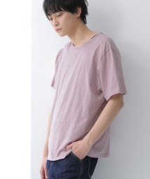 osharewalker(オシャレウォーカー)/『シンプルデザインTシャツ』/ラベンダー