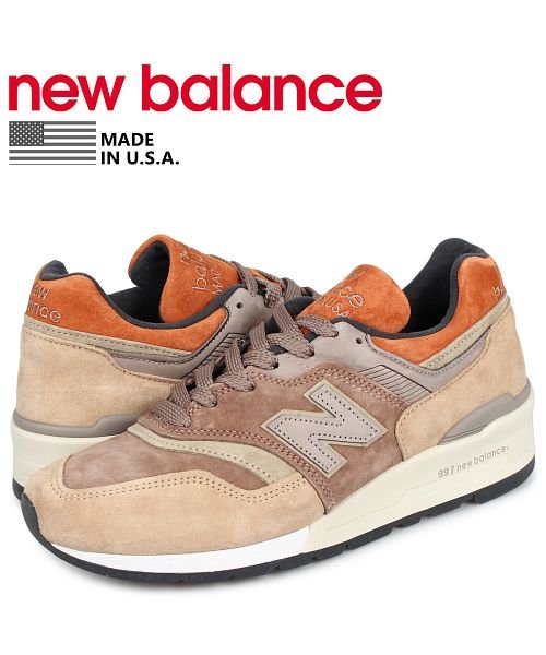 ニューバランス New Balance 997 スニーカー メンズ Dワイズ ブラウン M997naj ニューバランス Newbalance Magaseek