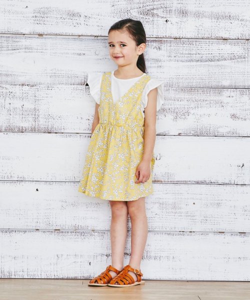 セール フラワープリントレイヤードワンピース グリーンレーベルリラクシング キッズ Green Label Relaxing Kids Magaseek セール フラワープリントレイヤードワンピース グリーンレーベルリラクシング キッズ Green Label Relaxing Kids Magaseek