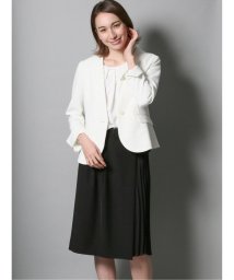 ノーカラージャケット ホワイト 白色 のファッション通販 Magaseek