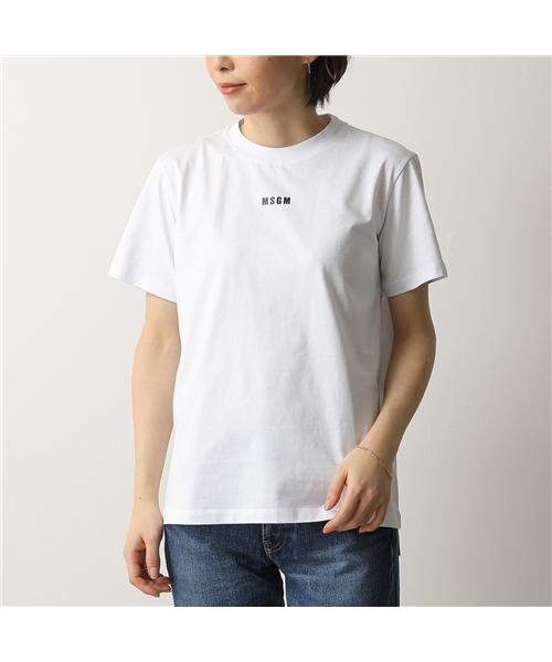 MDM100 半袖 Tシャツ カットソー クルーネック 丸首 ちびロゴ カラー2色 レディース MDM100 半袖 Tシャツ カットソー クルーネック 丸首 ちびロゴ カラー2色 レディース