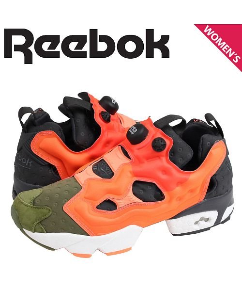 クーポン開催中 リーボック Reebok インスタ ポンプフューリー スニーカー レディース Instapump Fury Asym オレンジ V 12 6 新入荷 リーボック Reebok Magaseek