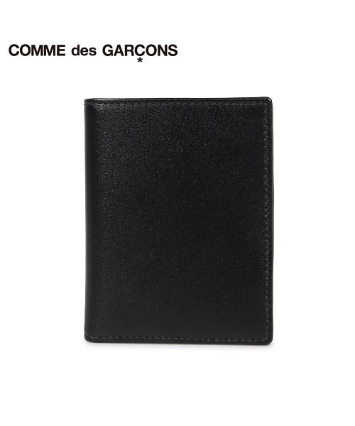 コムデギャルソン Comme Des Garcons 財布 二つ折り メンズ レディース 本革 Classic Wallet ブラック 黒 Sa0641 コムデギャルソン Commedesgarcons Magaseek