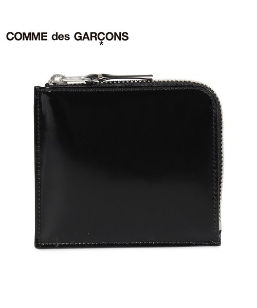 コムデギャルソン COMME des GARCONS 財布 小銭入れ コインケース メンズ レディース L字ファスナー 本革 MIRROR  INSIDE COI
