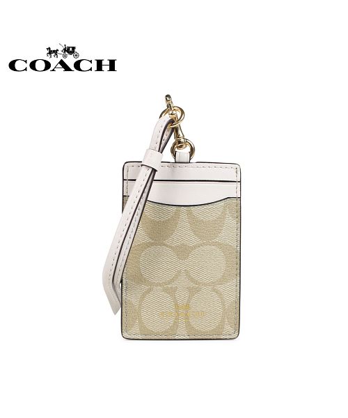 コーチ COACH パスケース カードケース 定期入れ レディース シグネチャー ライトカーキ F63274(503016307) コーチ( COACH) MAGASEEK