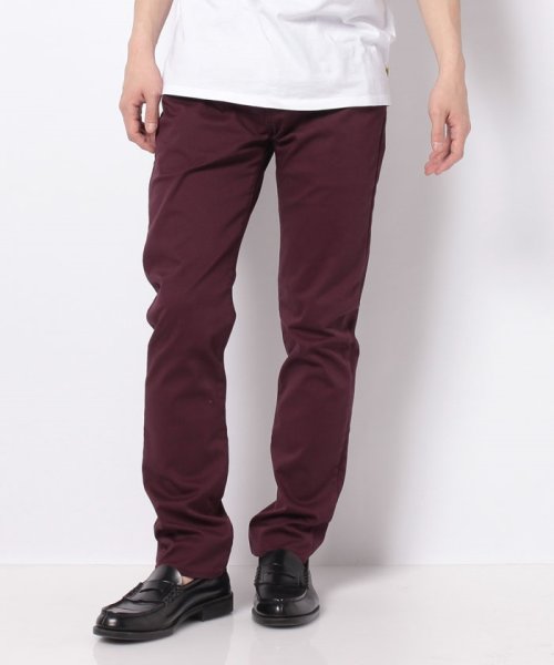 LEVI’S OUTLET(リーバイスアウトレット)/502T TAPER WINETASTING WINDSTOPPER WT B/レッド