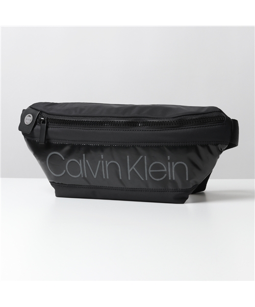 【Calvin Klein(カルバンクライン)】K50K504825 BDS PUFFER WAISTBAG ボディバッグ ショルダーバッグ  ベルトバッグ BL