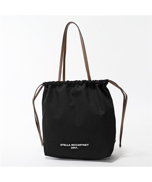 【STELLA McCARTNEY(ステラマッカートニー)】572766 W8527 1003 PARIS シティ 巾着バッグ ショルダー トートバッグ 鞄 レ