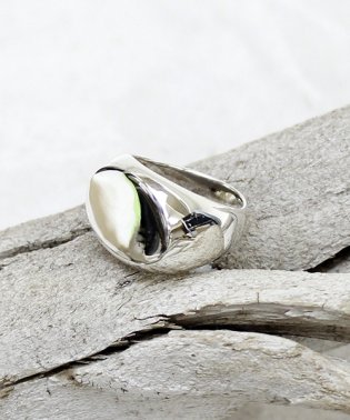 MAISON mou/【YArKA/ヤーカ】oval plain ring[reck2]/プレーン楕円リング[レック2]/503051741