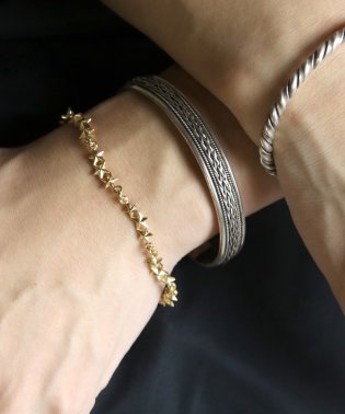 MAISON mou/【YArKA/ヤーカ】silver925 star jewelry collecttion star chain bracelet [chast1]/スタージュ/503051742