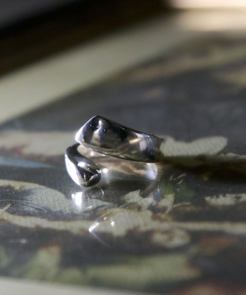 MAISON mou(メゾンムー)/【YArKA/ヤーカ】silver925 thick pole design ring[thi]/シックポールデザインリング/シルバー