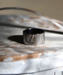 MAISON mou/【YArKA/ヤーカ】silver925 11mm plane ring [pwo]/シルバー925 11ミリプレーンリング/503051750