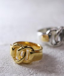 MAISON mou/【YArKA/ヤーカ】silver925 chain motif ring [pachi]/シルバー925 チェーンモチーフリング/503051758