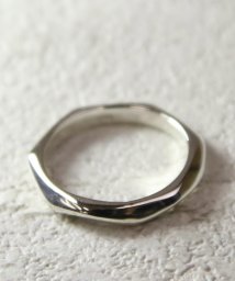 MAISON mou(メゾンムー)/【YArKA/ヤーカ】silver925 7surface ring [nanaes]/シルバー925 7面デザインリング/シルバー