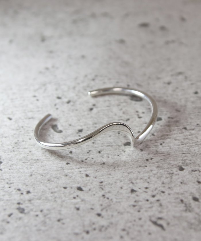 ＜マガシーク＞ メゾンムー silver925 twist design bangle [emk2]/シルバー925ツイストデザインバングル[エンク2] ユニセックス シルバー FREE MAISON mou】