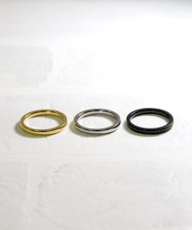 MAISON mou(メゾンムー)/【YArKA/ヤーカ】stainless series simple2mm ring/ステンレスシンプル2ミリリング/シルバー