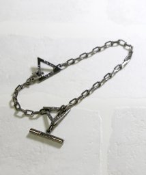 MAISON mou(メゾンムー)/【YArKA/ヤーカ】silvevr925 2way bracelet&ankle [cirpor3]/2ウェイブレスレット&アンクレット/ブラック