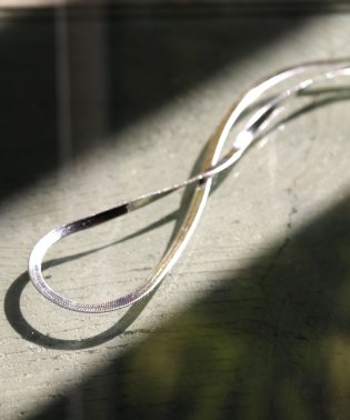 MAISON mou/【YArKA/ヤーカ】silver925 simple flat necklace[SNK]/シンプルフラットネックレス(チョーカー） 4mm/503051786