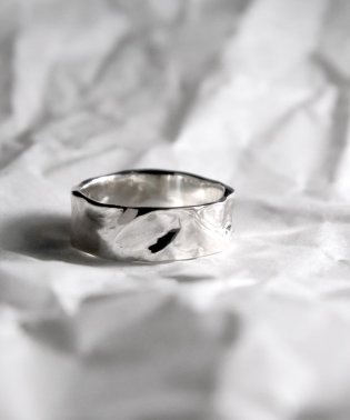 MAISON mou/【YArKA/ヤーカ】silver925 warped 7mm ring[ta2]/歪7mmリング シルバー925 /503051790