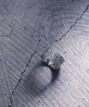 MAISON mou/【YArKA/ヤーカ】silver925 Crumpled paper pattern ring [kusha2]/くしゃくしゃ紙模様リング シルバー925 /503051796