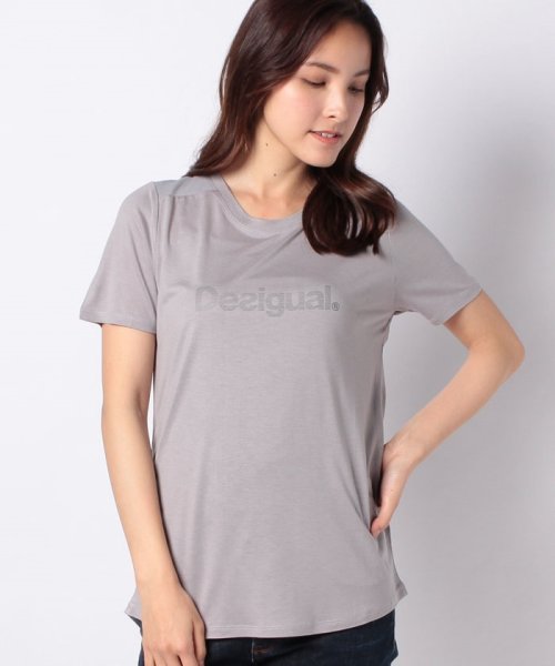 Desigual(デシグアル)/Tシャツショート袖/グレー系