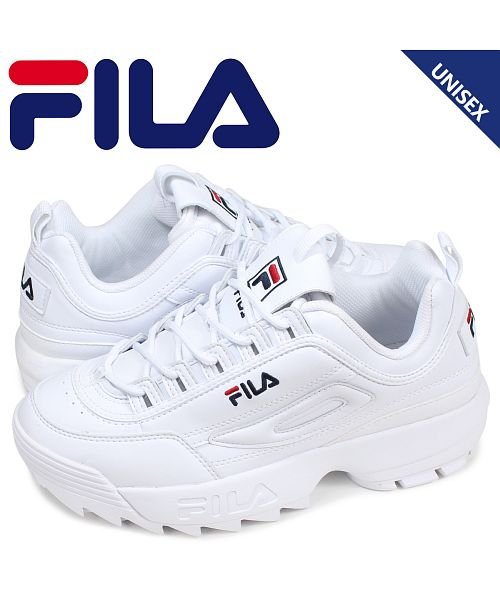 FILA(フィラ)/FILA フィラ ディスラプター2 スニーカー メンズ レディース DISRUPTOR 2 ホワイト 白 FS1HTB1071X/その他