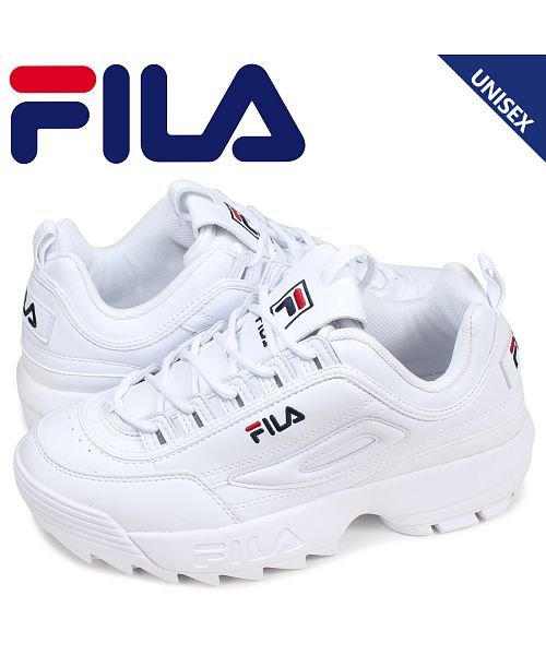 Fila フィラ ディスラプター2 スニーカー メンズ レディース Disruptor 2 ホワイト 白 Fs1htb1071x フィラ Fila Magaseek