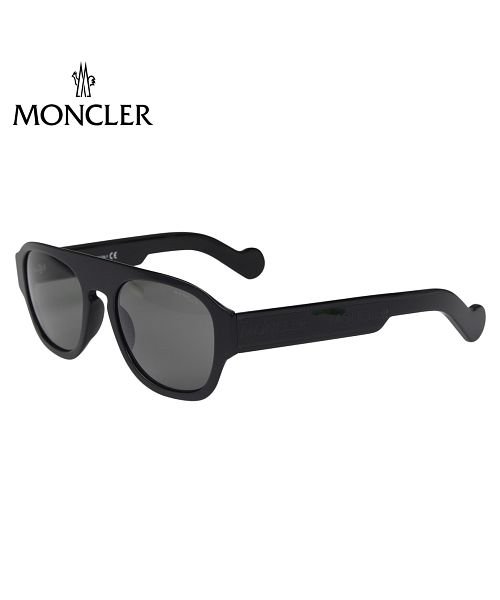 MONCLER(モンクレール)/モンクレール MONCLER サングラス メンズ レディース UVカット ウェリントン SUNGLASSES ブラック 黒 ML0096/ブラック
