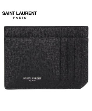 SAINT LAURENT PARIS/サンローラン パリ SAINT LAURENT PARIS パスケース カードケース ID 定期入れ メンズ LOGO CARDHOLDER ブラック 黒 60/503018041