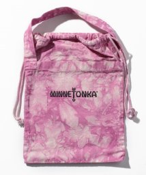 MINNETONKA(MINNETONKA)/Drawstring bag mini/ﾊﾟｰﾌﾟﾙ