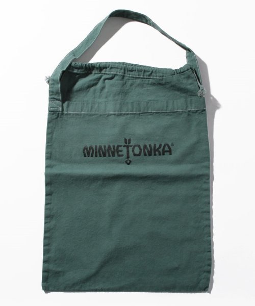 MINNETONKA(MINNETONKA)/Drawstring bag big/ｸﾞﾘｰﾝ