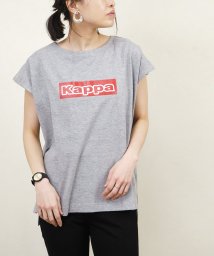 Fizz/kappa フレンチスリーブビッグロゴTシャツ/503053980