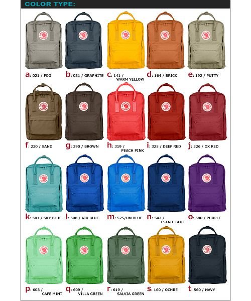フェールラーベン FJALL RAVEN カンケンバッグ リュック カンケン 16L 