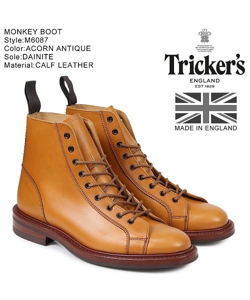 トリッカーズ Trickers モンキーブーツ Monkey Boot M6087 5ワイズ メンズ トリッカーズ Tricker S Magaseek