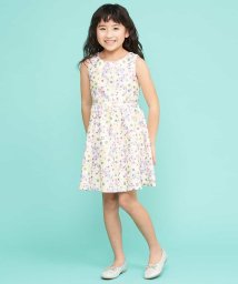 a.v.v(KID'S)(アー・ヴェ・ヴェキッズ)/[100－130]スイサイフラワーワンピース[WEB限定サイズ]/ライトイエロー