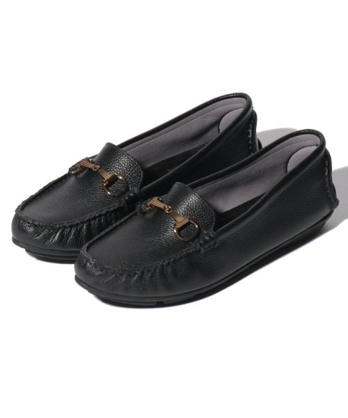 LANVINCOLLECTION(SHOES)(ランバンコレクション（シューズ）)/ビットモカシン/ブラック