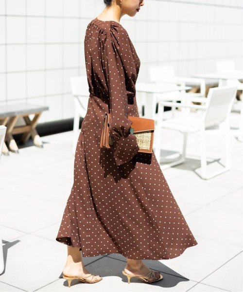 セール アムンゼンドットvネックワンピース 503062199 ヴェルメイユ パー イエナ Vermeil Par Iena Magaseek