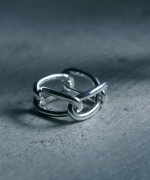 ＜マガシーク＞ メゾンムー silver925 4 oval parts ring[jens]/4楕円パーツリング ユニセックス シルバー 13号 MAISON mou】