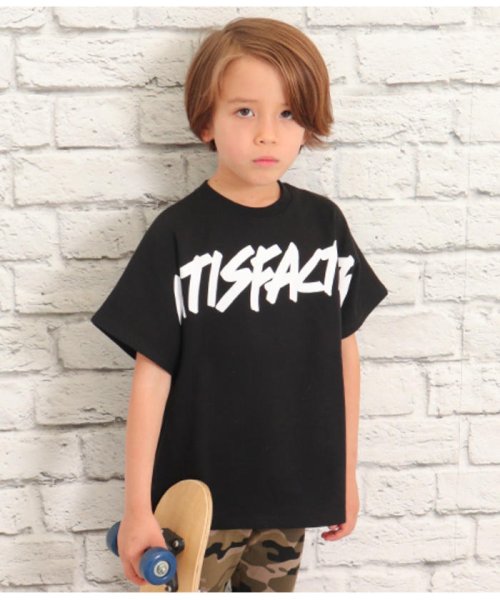 プリントオーバーサイズtシャツ アナップキッズ Anap Kids Magaseek