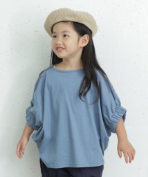 URBAN RESEARCH DOORS（Kids）(アーバンリサーチドアーズ（キッズ）)/タックスリーブドルマンカットソー(KIDS)/ライトブルー