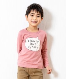 chil2(チルツー)/全10柄長袖Tシャツ/ピンク