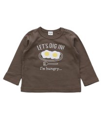 chil2(チルツー)/全10柄長袖Tシャツ/モカ