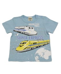 JRSHINKANSEN(JR新幹線)/新幹線半袖Tシャツ/ブルー