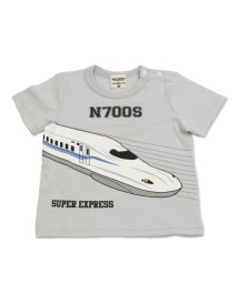 JRSHINKANSEN(JR新幹線)/新幹線半袖Tシャツ/サックス