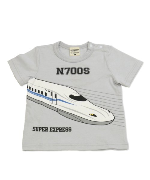 JRSHINKANSEN(JR新幹線)/新幹線半袖Tシャツ/サックス