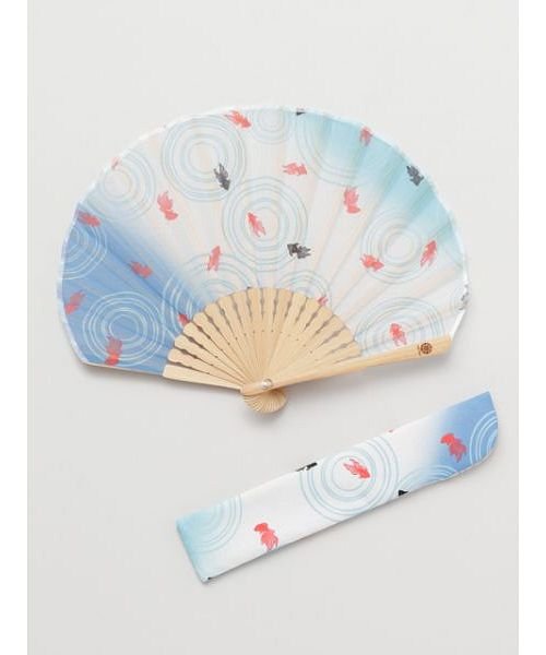 セール カヤ 金魚扇子 袋付き 7xcp0117 カヤ Kaya Magaseek